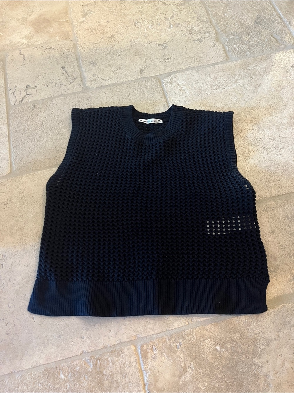 Abercrombie swim cover up knit tank top